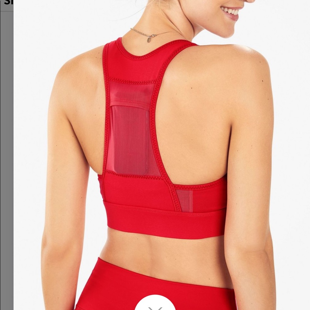 Fabletics Mila bra, M, paprika